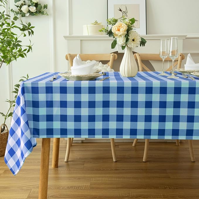 Classic Gingham Buffalo Tablecloth Fabric - Image 2