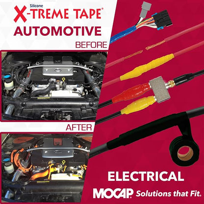 X-Treme Tape MOCAP Heavy Duty Electrical Tape, Self-Fusing Silicone Rubber - Image 4