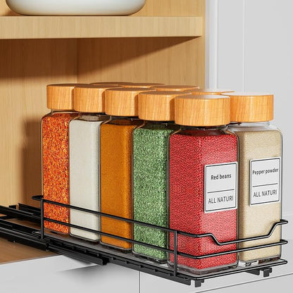 RCHYFEED Pull Out Spice Rack Organizer - Image 9