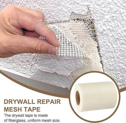 PATIKIL Drywall Repair Mesh Tape, 8 inch x 164 ft Fiberglass Repair Patch - Image 5