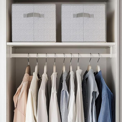 WUIKE Closet Storage Bins, Trapezoid Storage Boxes - Image 3