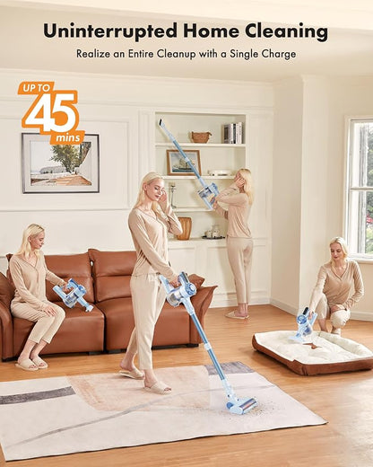 Trucozie Cordless Vacuum Cleaner, 8-in-1 Lightweight Stick Vacuum - Image 4