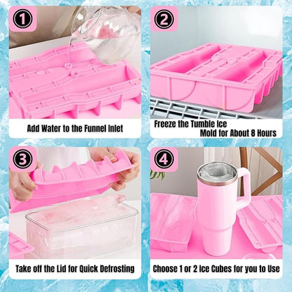 Ice Cube Tray for Tumbler, Ice Drink, Compatible - Image 5