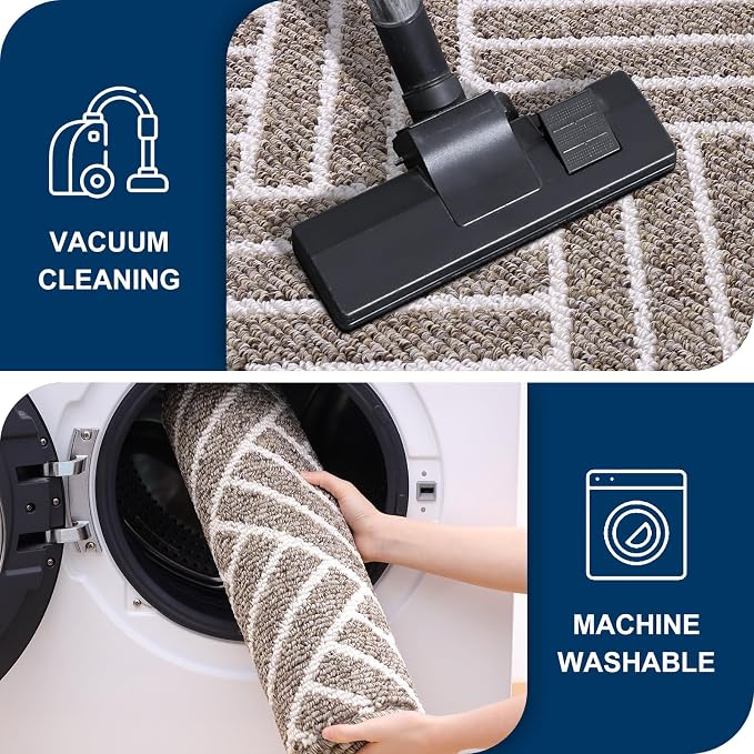 OLANLY Runner Indoor Door Mat, 59x23 Inch, Dirt Resistant and Absorbent - Image 5