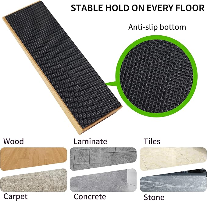 4 Pack Wooden Door Stop - Image 5