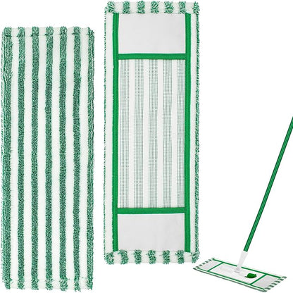 Microfiber Mop Pad Refills Compatible by ProfessionalCleaningSupplier