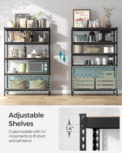SONGMICS 5-Tier Storage Shelves, Load 2310 lb, Boltless Assembly, Adjustable - Image 5