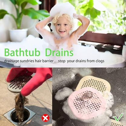 Drain Cover Hair Catcher Drain Plug Hair Stopper Drain Protector - Image 2