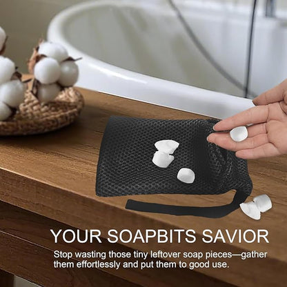 2 Pack Soap Bag Gentle Roughness, Bar Soap Pouch Saver Pocket, Body Scrubber - Image 4