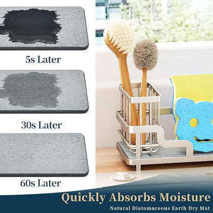 Consumest Sponge Holder for Kitchen Sink - Image 2