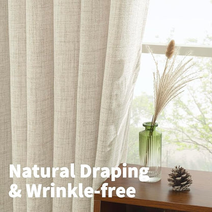YoungsTex Linen Curtains 54 Inch Length - Image 5