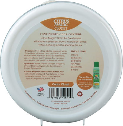 Citrus Magic Odor Absorbing Solid Air Freshener - Image 2