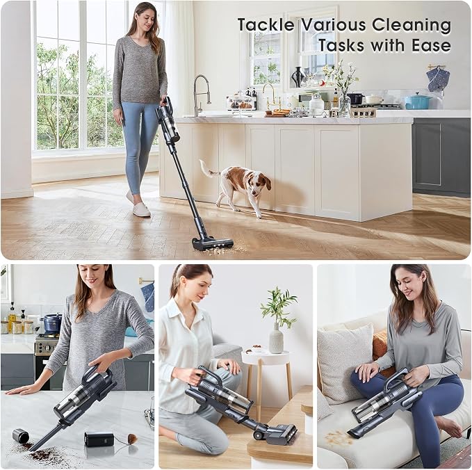 35, 000pa Cordless Vacuum Cleaner, Max 50 Minutes, Lightweight Cordless Cleaners - Image 8