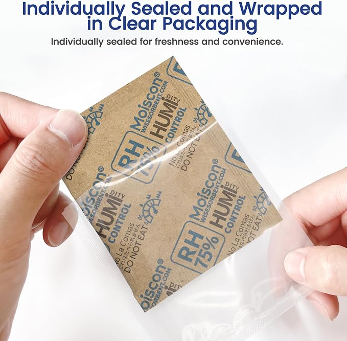 75% RH 8 Gram Two-Way Humidity Control Packs - Image 4