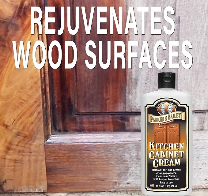Parker and Bailey Kitchen Cabinet Cream-Wood Cleaner-Grease Remover 16 oz - Image 4