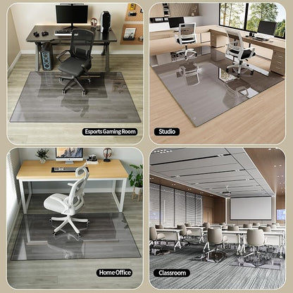Koonmi Tempered Glass Chair Mat - Image 7
