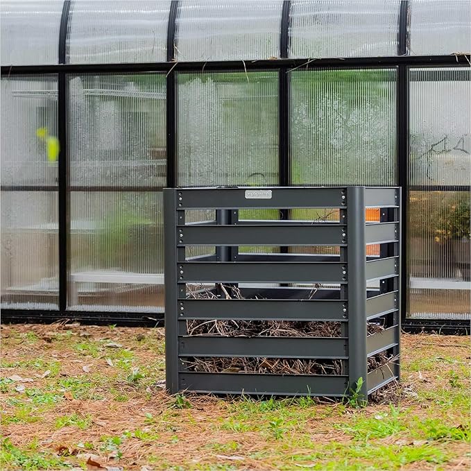 Vego Garden 32" Tall Modular Compost Bin 60" x 30" x 32"