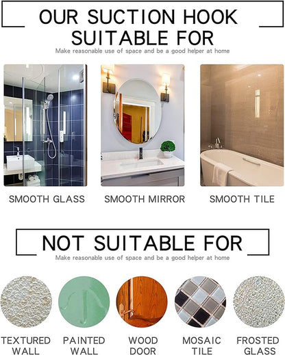 Ettori Shower Squeegee Clear Glass Wall Cleaner Stainless Steel - Image 6