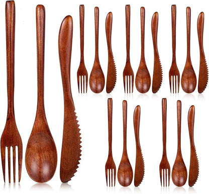 Molain Wooden Utensils for Eating by Molain