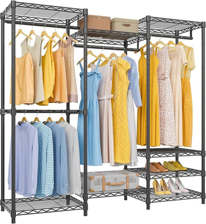 VIPEK V5 Medium Portable Closet Wardrobe Heavy Duty Clothes Rack, Freestanding by VIPEK