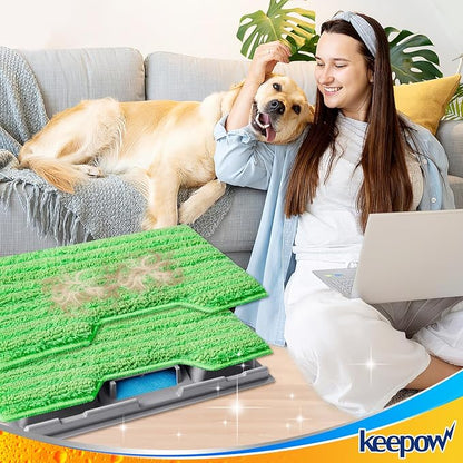 KEEPOW Reusable Mop Pads Refills, Mop Replacement Pads Compatible - Image 7