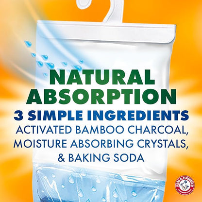 Arm & Hammer Essentials Hanging Moisture Absorber and Odor Eliminator, 17.5 oz. - Image 5