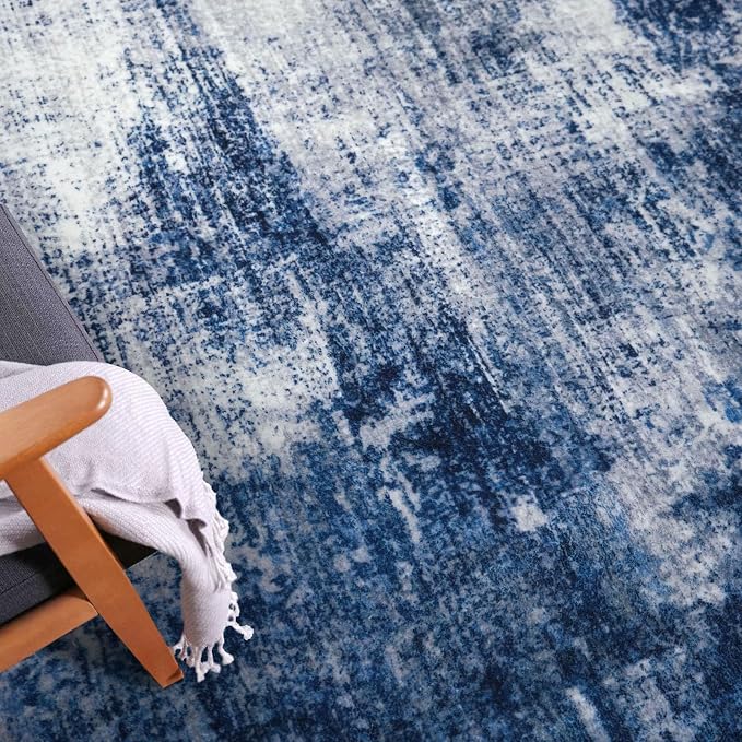 IOHOUZE Abstract Runner Rug 3x14 Ft Washable Runners - Image 7