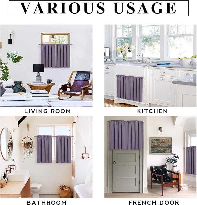 RYB HOME Living Room Curtains Blackout - Image 8