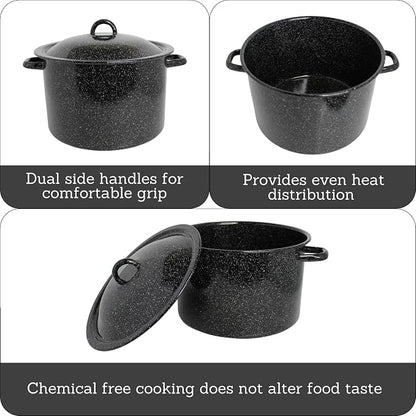 MIRRO 7.75qt Enamel Stock Pot - Image 2