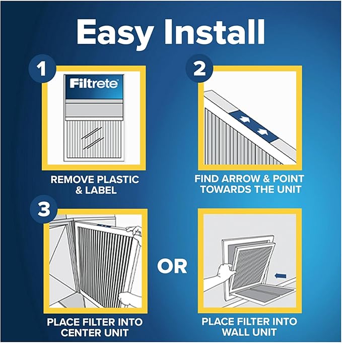 Filtrete 25x25x1 AC Furnace Air Filter, MERV 11, MPR 1000, Micro Allergen - Image 3