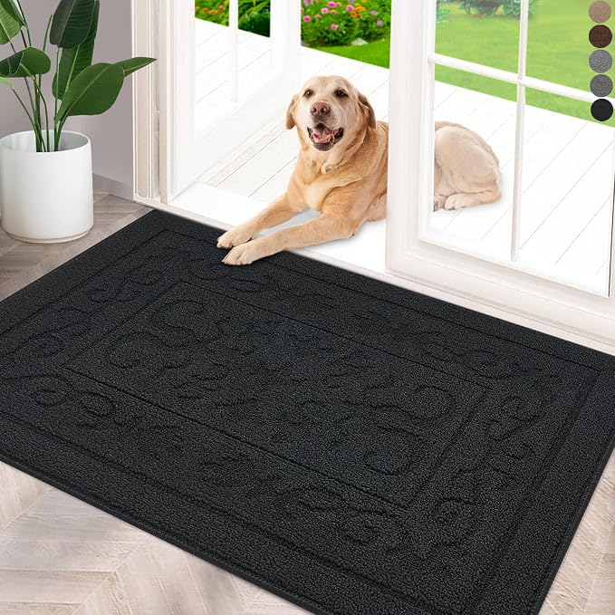 FONEYI Indoor Door Mat 36" x 59", Dirt Trapper Door Mats Non-Slip Entryway Rugs by FONEYI