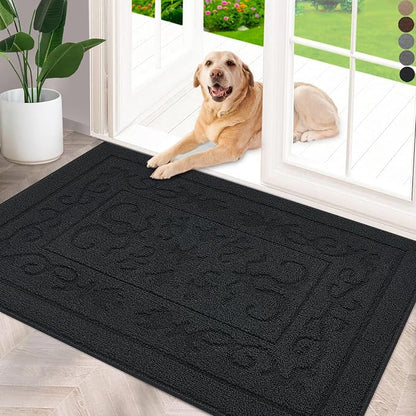 FONEYI Indoor Door Mat 32" x 40", Dirt Trapper Door Mats Non-Slip Entryway Rugs by FONEYI