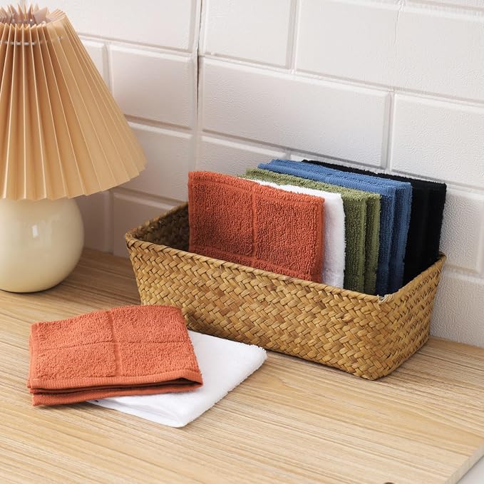 Glynniss Dishcloths Kitchen Highly Absorbent Dish Rags 100% Cotton Dish Cloths - Image 7
