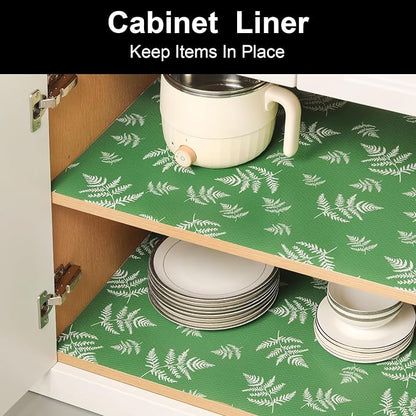 Cooyes Shelf Liners for Kitchen Cabinets Refrigerator Liners Waterproof & - Image 6
