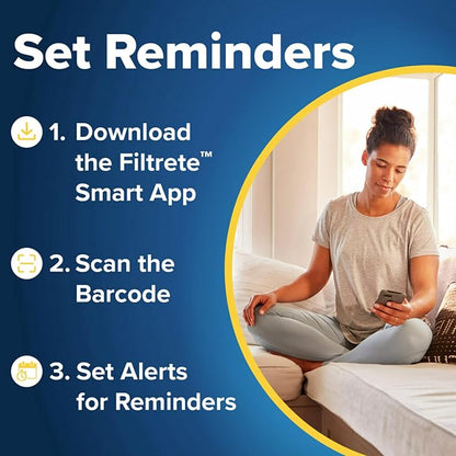 Filtrete 23.5x23.5x1 AC Furnace Air Filter, MERV 13, MPR 1900, Premium Allergen - Image 9
