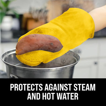 BPA-Free Soft Silicone Oven Mitts - Image 4