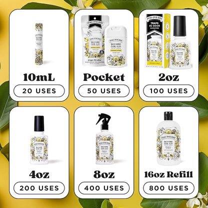 Poo-Pourri Before-You-Go Toilet Spray, Original Citrus, 2 Fl Oz, Bathroom Odor - Image 9