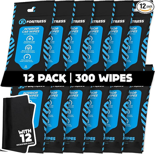 Fortress Car Interior Wipes by Fortress