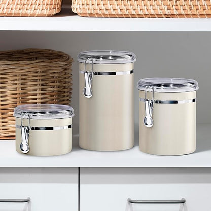 Oggi Stainless Steel Kitchen Canister 26 fl oz, Food Storage, Pantry Storage. - Image 6