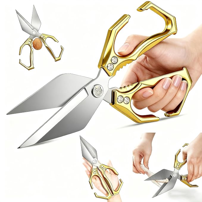 Multifunctional Heavy-Duty Kitchen Shears, Kitchen Shears by WCZYMX
