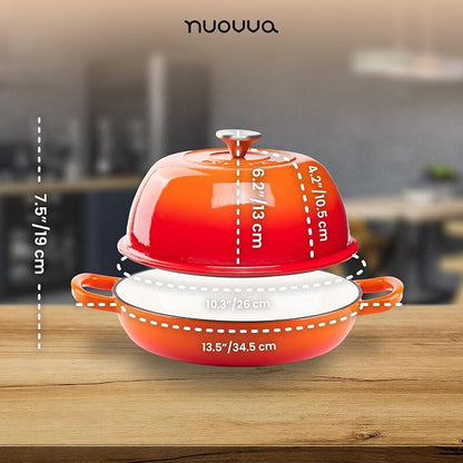 Enamelled Cast Iron Dutch Oven Pot – Dutch Oven - Image 2