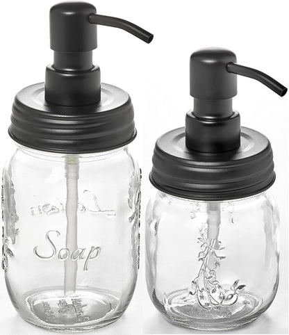 Mason Jar Soap and/or Lotion Dispenser by Industrial+Rewind