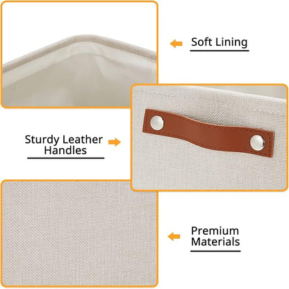 DULLEMELO Fabric Organizer for Storage, Nursery - Image 3