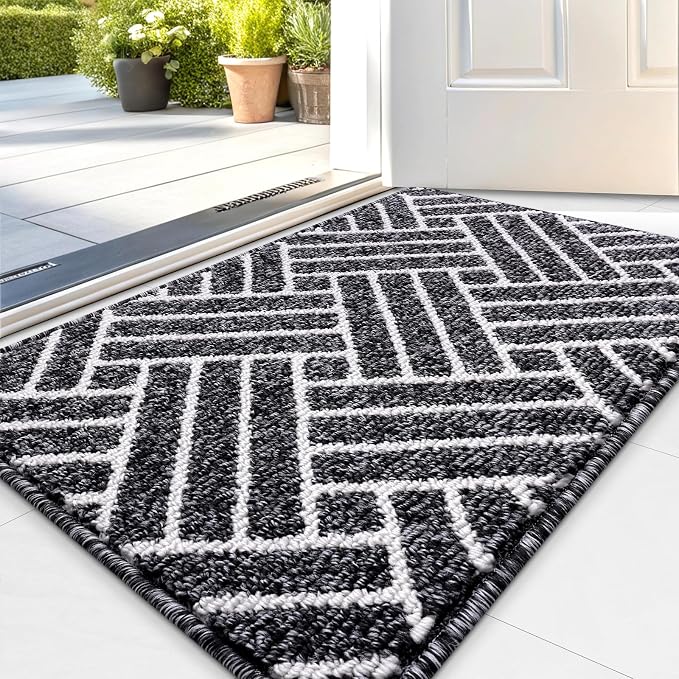 OLANLY Indoor Door Mat, 36x24 Inch, Dirt Resistant and Absorbent, Non-Slip by OLANLY