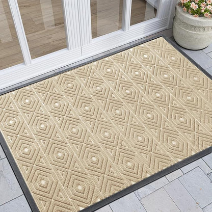 Yimobra Door Mat, Outdoor Indoor Entrance Welcome Mat, Heavy Entry Front Door by Yimobra