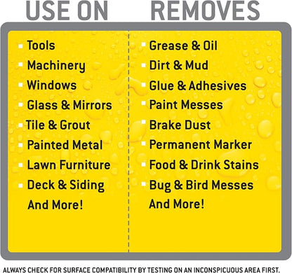Tub O' Towels Heavy Duty Cleaner and Degreaser Spray Helps in Removing Oil Tar - Image 4