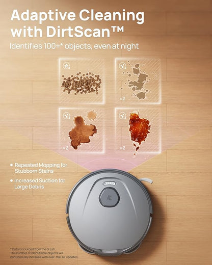 3i P10 Ultra Robot Vacuum and Mop Combo, Extendable Pad - Image 7