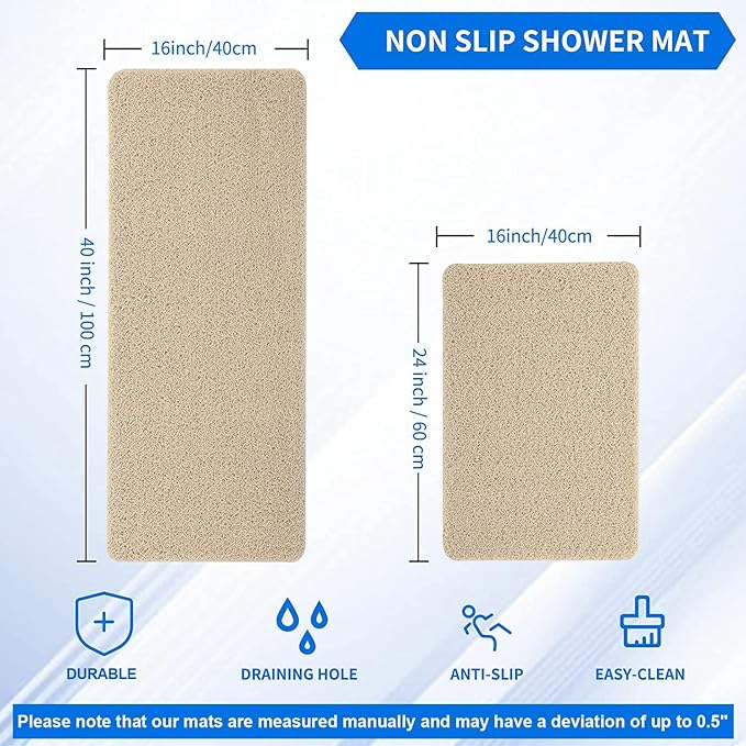Non-Slip Shower Mat Bathtub Mat - Image 2