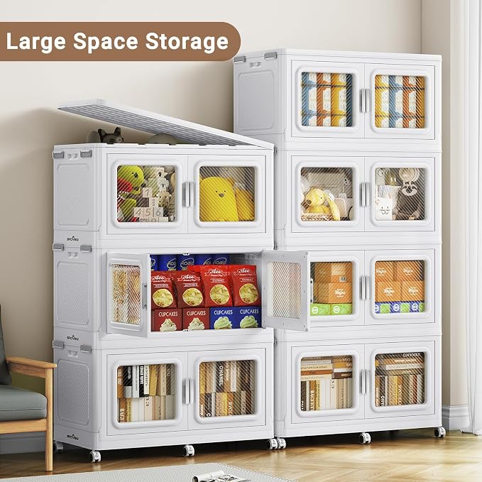 BROVIEW 1200 Qt Stackable Storage Bin - Image 3