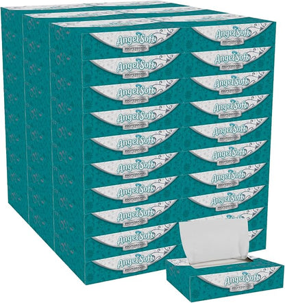 Georgia-Pacific Angel Soft Professional Series 2-Ply Facial Tissue, 50 Sheets by Georgia-Pacific